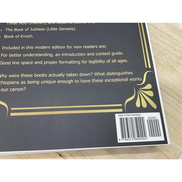 Ethiopian Bible Complete Apocrypha (Annotated) Dante S. Harvard Paperback 2023 - Picture 8 of 8